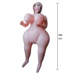 HIDDEN DESIRE - HEAVY HEATHER BAMBOLA GONFIABILE 145 CM
